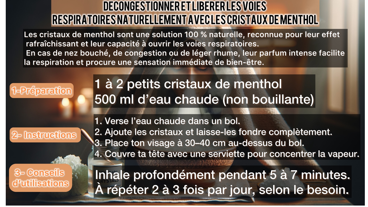 Cristaux de Menthol